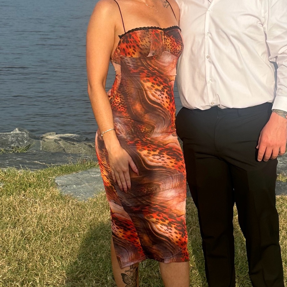 Leopard Print Bodycon Dress